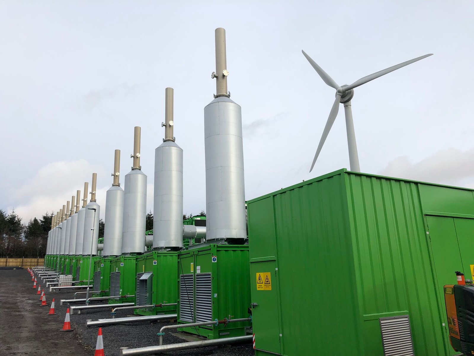 Gas peaking STOR electrical infrastructure by Beaumont Infrastructure