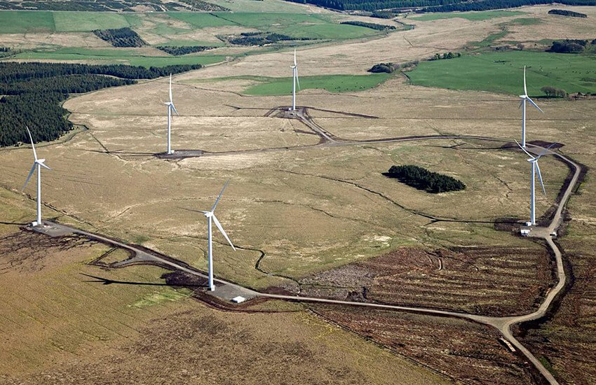 Wind farm electrical infrastructure by Beaumont Infrastructure